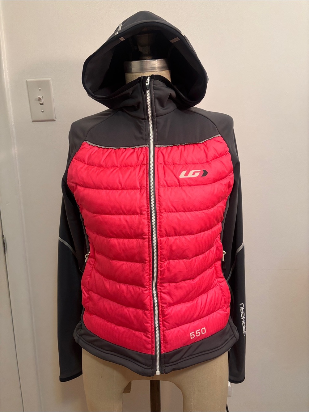 Louis Garneau hooded endurance jacket - Small